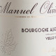 BOURGOGNE ALIGOTÉ 2014 'VIEILLES VIGNES' - DOMAINE MANUEL OLIVIER