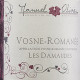 VOSNE ROMANÉE 2014 'LES DAMAUDES' - DOMAINE MANUEL OLIVIER