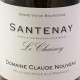 SANTENAY 2016 'LE CHAINEY' - DOMAINE CLAUDE NOUVEAU