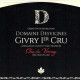 GIVRY 1ER CRU 2015 'CLOS DU VERNOY' - DOMAINE DESVIGNES