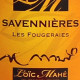 SAVENNIÈRES 2013 'LES FOUGERAIES' - DOMAINE LOÏC MAHÉ