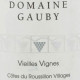 CÔTES DU ROUSSILLON VILLAGES 2015 VIELES VIGNES' - DOMAINE GAUBY