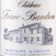 MONTAGNE SAINT-EMILION 2015 'VIEILLI EN FÛTS' - CHÂTEAU FRANC-BAUDRON