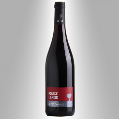 IGP PAYS D'HÉRAULT 2017 'ROUGE CERISE' - LA CROIX GRATIOT