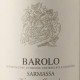 BAROLO 2012 'SARMASSA VIGNA MERENDA' - SCARZELLO