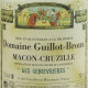 MACON-CRUZILLE 2011 - DOMAINE GUILLOT-BROUX