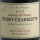 GEVREY CHAMBERTIN 2017 'RACINES DU TEMPS' - DOMAINE RENÉ BOUVIER