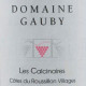 COTES DU ROUSSILLON VILLAGES 2018 'LES CALCINAIRES' - DOMAINE GAUBY