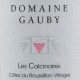 COTES DU ROUSSILLON VILLAGES 2018 'LES CALCINAIRES' - DOMAINE GAUBY