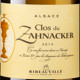 ALSACE BLANC 2014 'CLOS DU ZAHNACKER' - CAVE DE RIBEAUVILLÉ