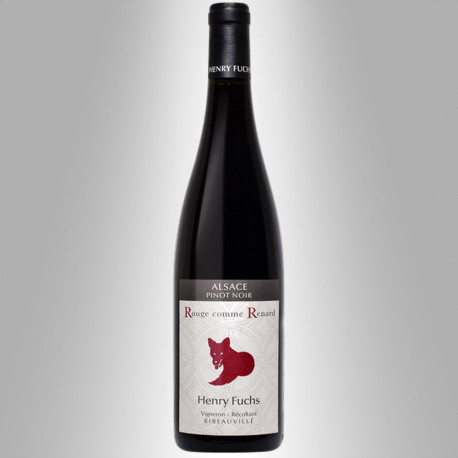 ALSACE PINOT NOIR "ROUGE COMME RENARD" 2018 - HENRY FUCHS