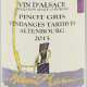 ALSACE PINOT GRIS VENDANGE TARDIVE 2015 'ALTENBOURG' - DOMAINE ALBERT MANN 50CL