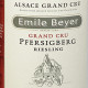 ALSACE RIESLING GRAND CRU PFERSIGBERG 2019  - EMILE BEYER