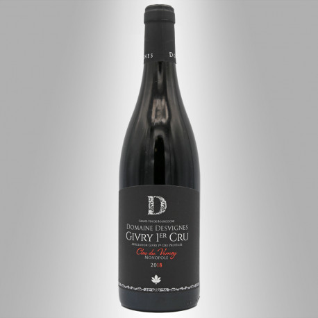 GIVRY 1ER CRU 2019 'CLOS DU VERNOY' - DOMAINE DESVIGNES