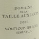 MONTLOUIS-SUR_LOIRE SEC 2011 - DOMAINE DE LA TAILLE AUX LOUPS