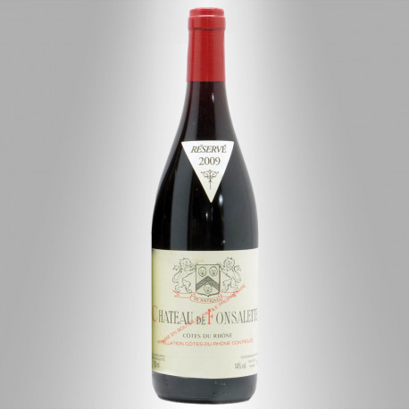 CÔTES DU RHÔNE 2010 - CHÂTEAU FONSALETTE