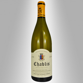 CHABLIS 2019 - DOMAINE JEAN-PAUL ET BENOÎT DROIN