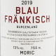 BLAUFRANKISCH BURGENLAND 2019 MORIC 75CL