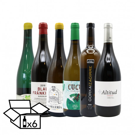 Caisse 6x bouteilles 75cl - Spéciale Vins Etrangers !