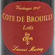 CÔTE DE BROUILLY "LOÏS" ROUGE 2017 LAURENT MARTRAY 75CL