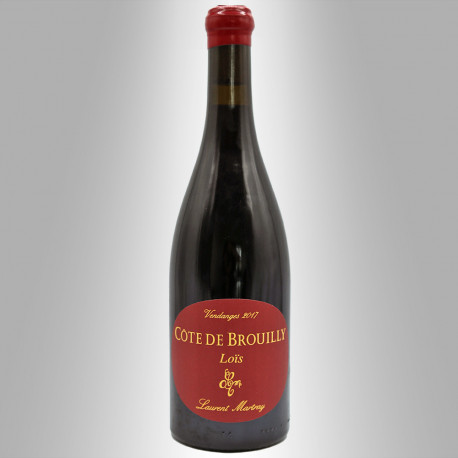 CÔTE DE BROUILLY "LOÏS" ROUGE 2017 LAURENT MARTRAY 75CL