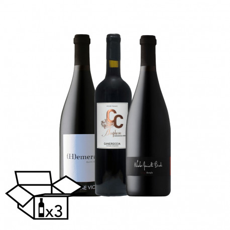 Caisse 3x bouteilles 75cl - Les étoiles montantes de Corse !